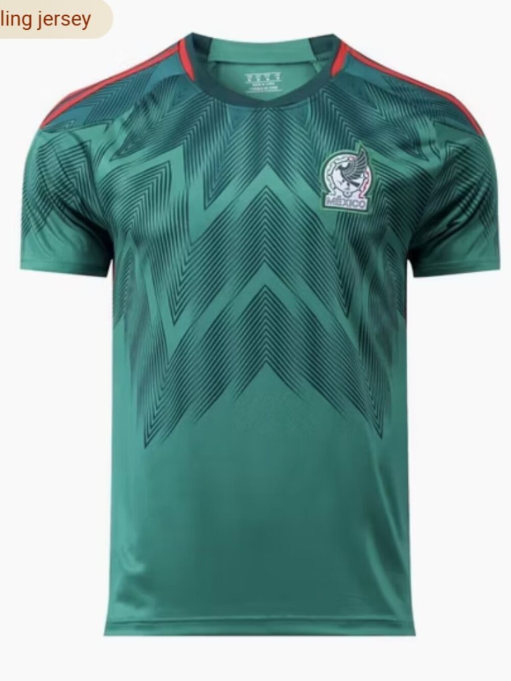 Mexico Replica Soccer Jersey Women's Large